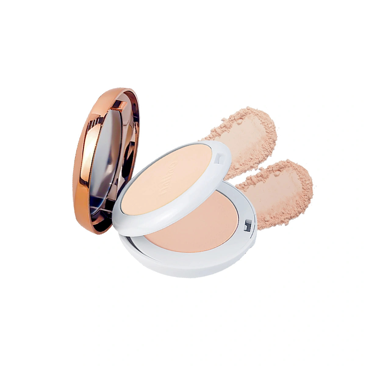 Maliao High Coverage 2-in-1 Oil-Control Compact Powder